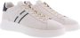 Hogan Leren sneakers met suède details White Heren - Thumbnail 9