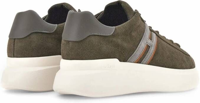 Hogan Stijlvolle Sneakers voor Heren Green Heren - Foto 6