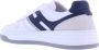 Hogan Italiaanse Leren Sneakers voor Heren White Heren - Thumbnail 6