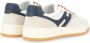 Hogan H630 Sneaker in wit blauw en oranje White Heren - Thumbnail 4