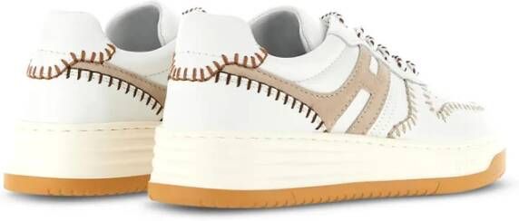 Hogan H630 Sneakers Beige Dames
