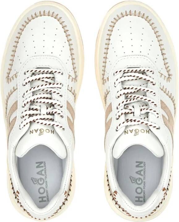 Hogan H630 Sneakers Beige Dames