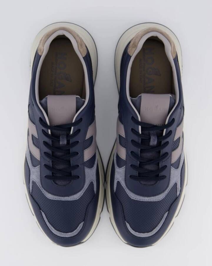 Hogan Heren Hyperlight Sneaker Blauw Blue Heren