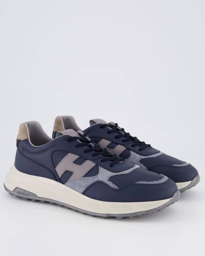 Hogan Heren Hyperlight Sneaker Blauw Blue Heren