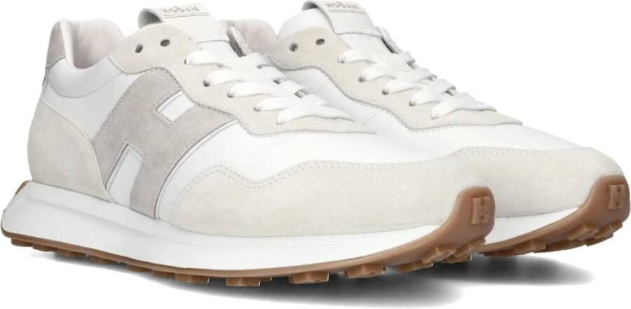 HOGAN Lage Sneakers Heren H601 Allacciato Maat: 13 Materiaal: Suède Kleur: Roze - Foto 2