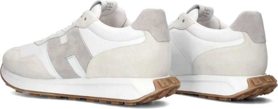 HOGAN Lage Sneakers Heren H601 Allacciato Maat: 13 Materiaal: Suède Kleur: Roze - Foto 3