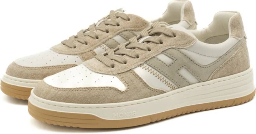 Hogan Heren Veterschoenen Beige Heren