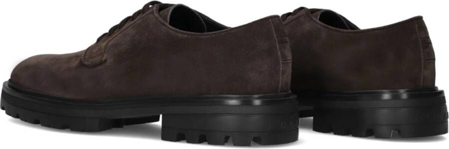 HOGAN Veterschoenen Heren Veterschoen Gz Maat: 45 45 5 Materiaal: Suède Kleur: Bruin - Foto 2