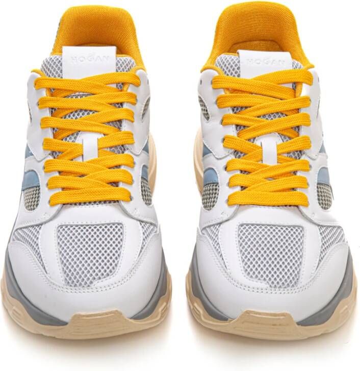 Hogan High-top sneaker met contrastdetails