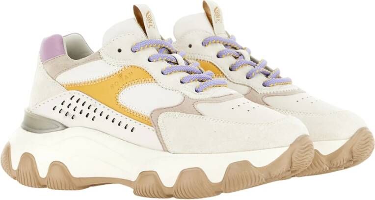 Hogan Hyperactieve Sneakers Beige Dames