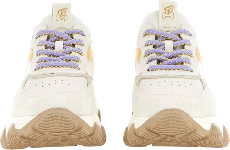 Hogan Hyperactieve Sneakers Beige Dames