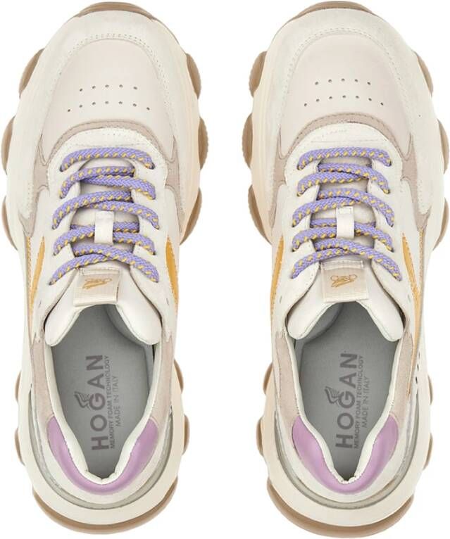 Hogan Hyperactieve Sneakers Beige Dames