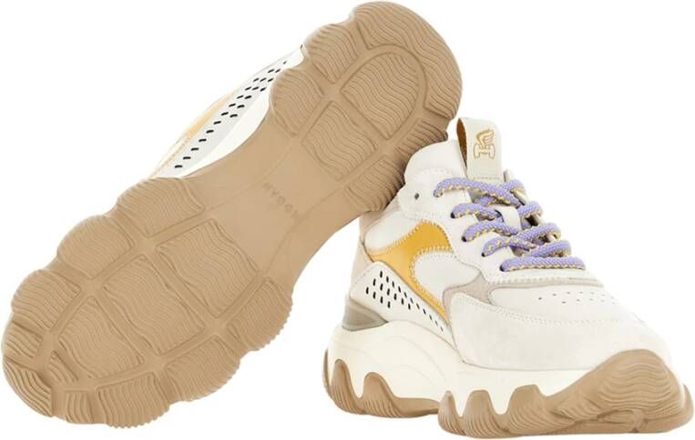 Hogan Hyperactieve Sneakers Beige Dames