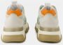 Hogan Hyperactieve Sneakers Leer Grijs Bruin White Dames - Thumbnail 2