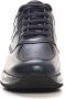 Hogan Blauwe Leren Sneakers met Tonal Borduursel Blauw Heren - Thumbnail 8