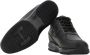 Hogan Interactieve Leren Sneakers met Zichtbare Stiksels en Gewatteerd H Logo Zwart Heren - Thumbnail 5