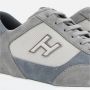 Hogan Interactieve Sneakers in Grijs Suède - Thumbnail 2