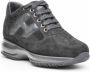 Hogan Interactieve Sneakers in Zwart Suède Black Dames - Thumbnail 2