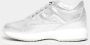 Hogan Zilveren Interactieve Sneakers voor Vrouwen White Dames - Thumbnail 3