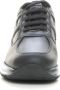 Hogan Interactive Leather sneakers with laces Zwart Heren - Thumbnail 4