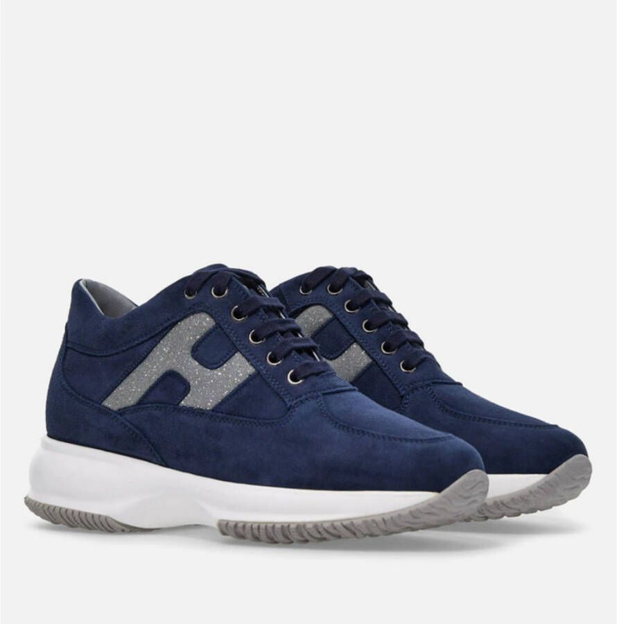 Hogan Verhoog je stijl met interactieve sneakers Blauw Dames