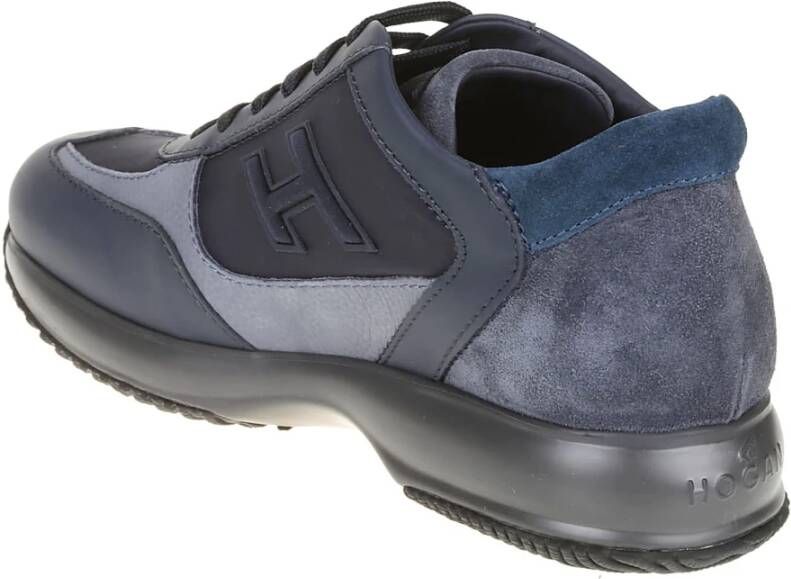 Hogan Interactive Suede Flat Shoes