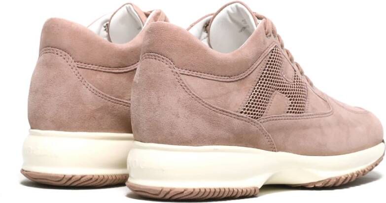 Hogan Interactive Suede Rosa Sneakers
