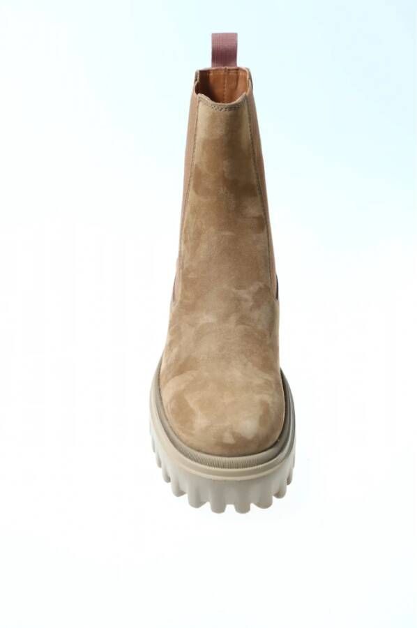 Hogan Italiaanse Chelsea Boots in Suède
