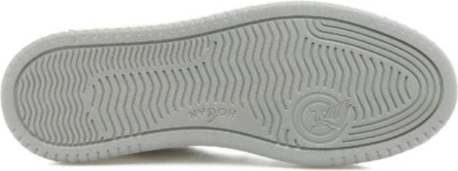Hogan Italiaanse Leren Sneakers voor Heren White Heren
