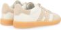 Hogan Ivoor en beige leren sneaker Cool Beige Dames - Thumbnail 3