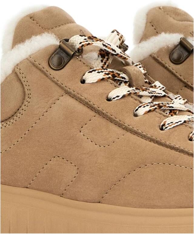 Hogan Ivoor Kalfsleren Sneakers