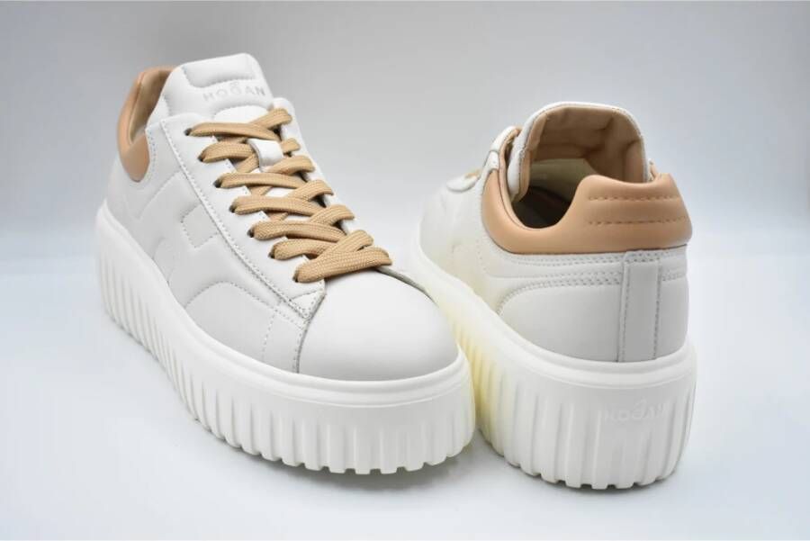 Hogan Ivoor Kant Platte Schoenen