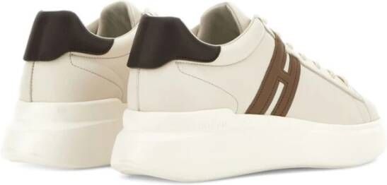 Hogan Ivoor Leren Sneakers