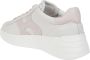 Hogan Ivoorleren sneakers met roze details - Thumbnail 2