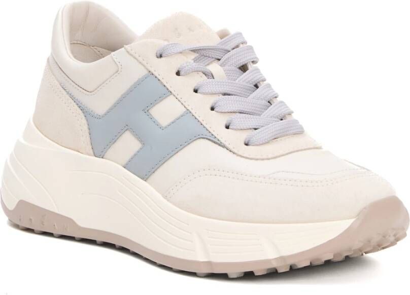 Hogan Ivory Hi-Fi Style Sneakers