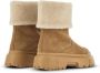 Hogan H619 Enkelboot met imitatiebont - Thumbnail 5