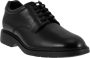 Hogan Klassieke Leren Veterschoenen met Rubberen Zool Black Heren - Thumbnail 13