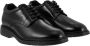 Hogan Klassieke Leren Veterschoenen met Rubberen Zool Black Heren - Thumbnail 15