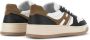 HOGAN Lage Sneakers Heren Led Basket Sneaker Maat: 6 Materiaal: Leer Kleur: Wit - Thumbnail 3