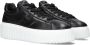 HOGAN Lage Sneakers Dames Hxw6450fc60 Maat: 42 Materiaal: Leer Kleur: Zwart - Thumbnail 2