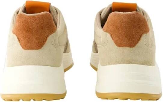 Hogan Leather sneakers Beige Dames