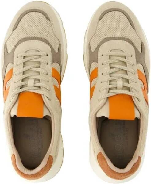 Hogan Leather sneakers Beige Dames