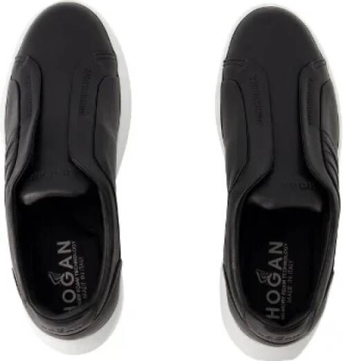 Hogan Leather sneakers Black Dames