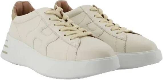Hogan Leather sneakers Wit Dames