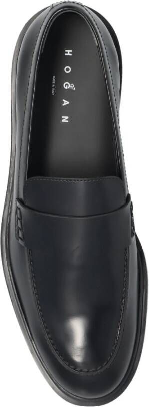 Hogan Leren loafers