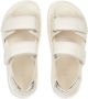 Hogan Leren Sandalen met Bandjes Beige Dames - Thumbnail 4
