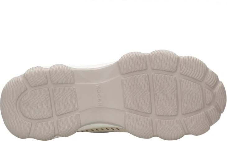 Hogan Leren Sneakers met Geheugenschuim Binnenzool Multicolor Dames