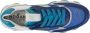 Hogan Leren Sneakers met Stoffen Inzetstukken Blue Dames - Thumbnail 4