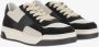 Hogan Leren Sneakers met Suède Inzetstukken Black Heren - Thumbnail 3