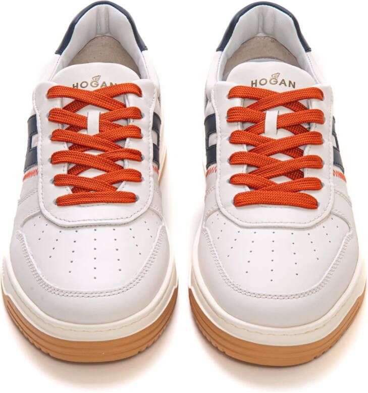 Hogan Leren sneakers met veters memory foam